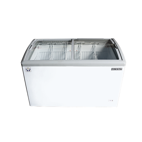 Curve Glass Freezer FR 358 CG-1