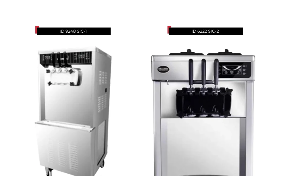 Soft Ice Machine ID 6222 SIC-2 / ID 9248 SIC-1